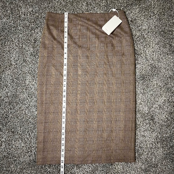 BOSS jacquard skirt woven with glittering threads; New with tags - Picture 9 of 16